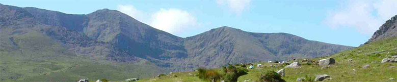 Mountains in South West Ireland